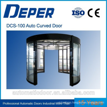 DPER automatic curved sliding glass door